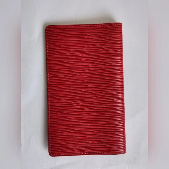 Louis Vuitton Red Epi Leather Wallet - Picture 2 of 9